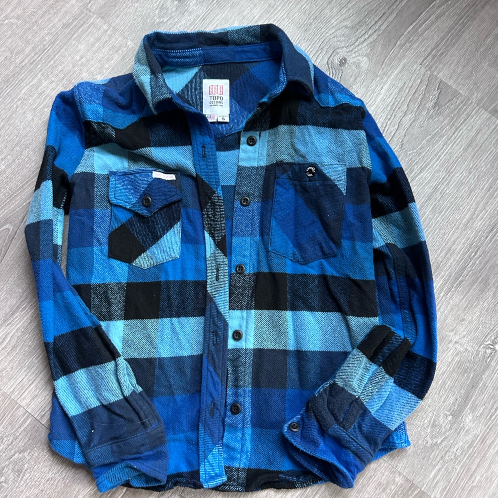 Topo Designs Flannel Top
